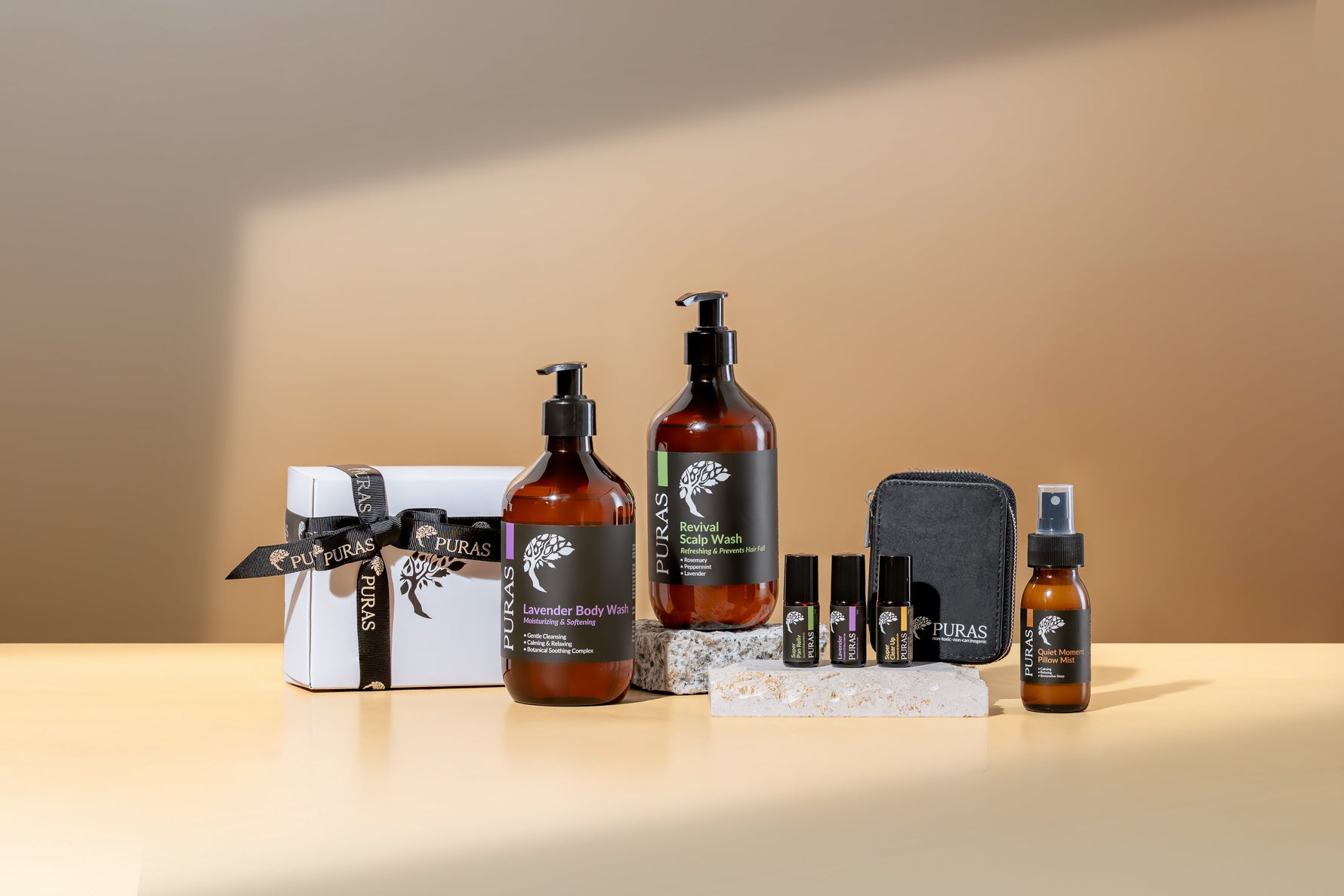 The best health and wellness gifts consisting of clean, botanical products from PURAS.