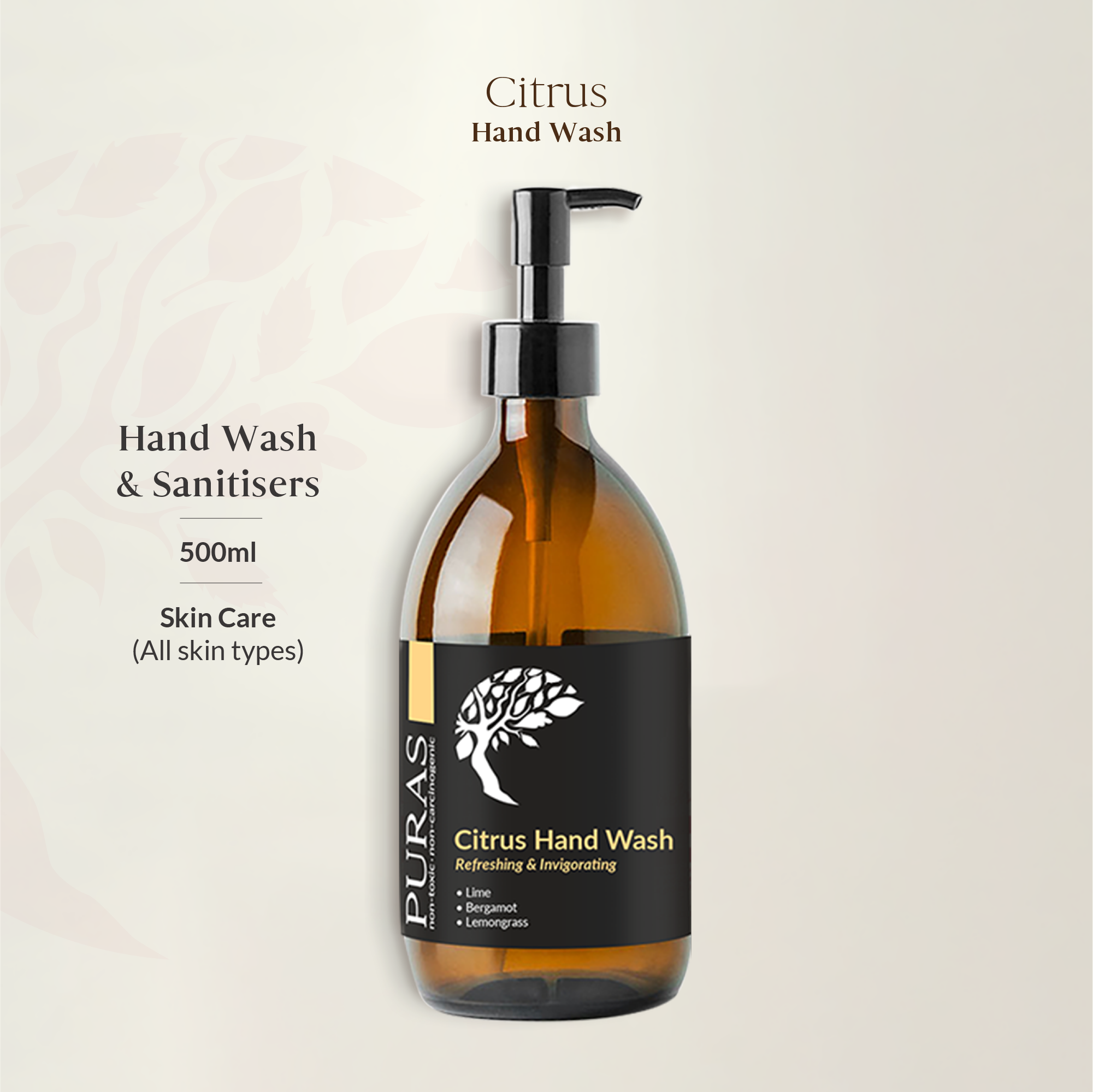 Citrus Hand Wash 500ml