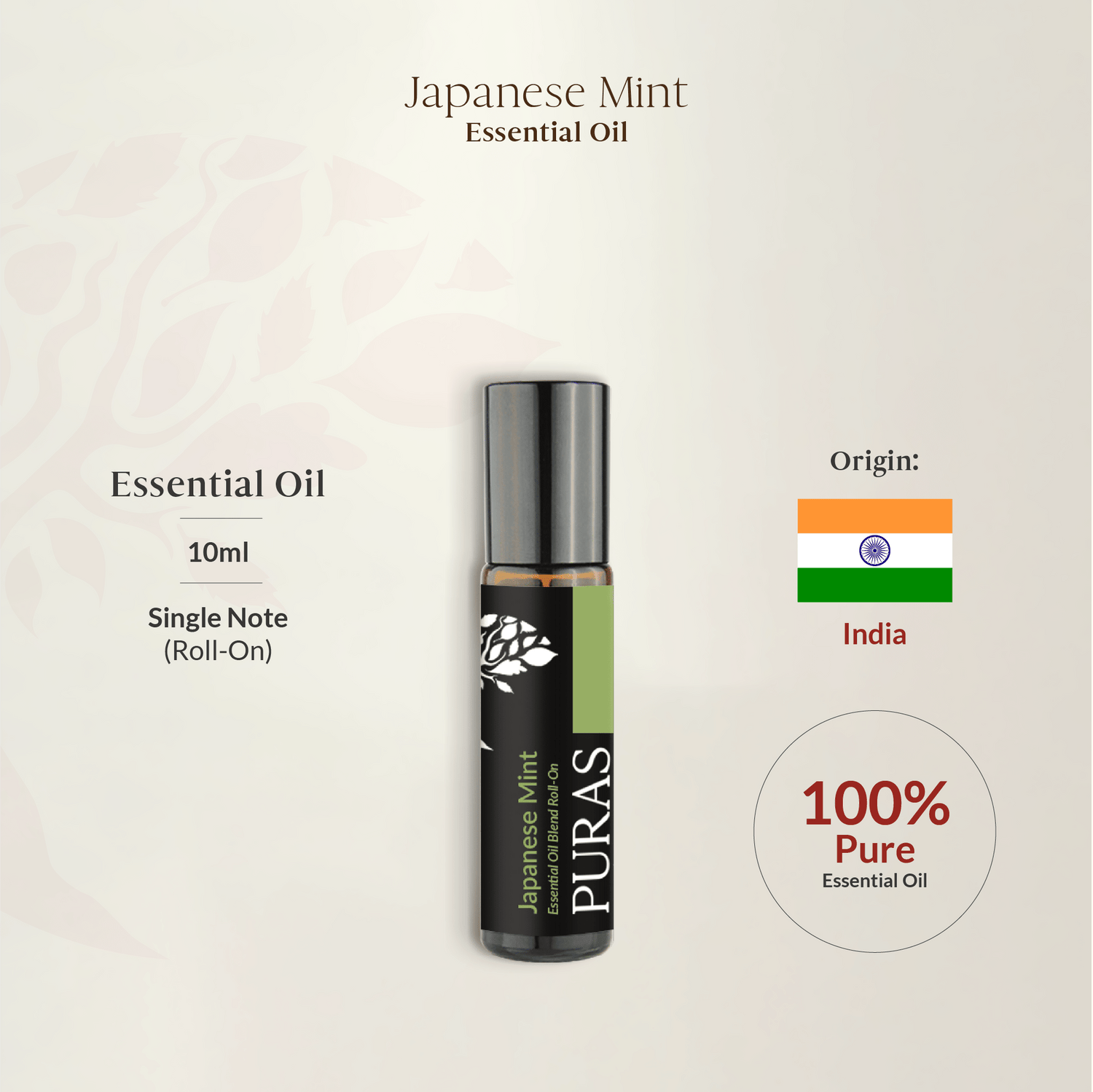 Japanese Mint Essential Oil (Roll-On) 10ml