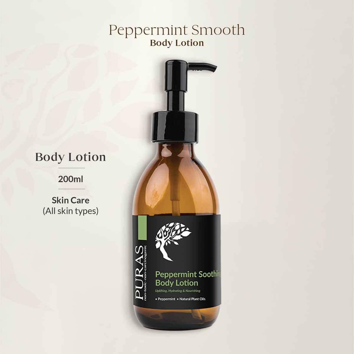Peppermint Soothing Body Lotion 200ml