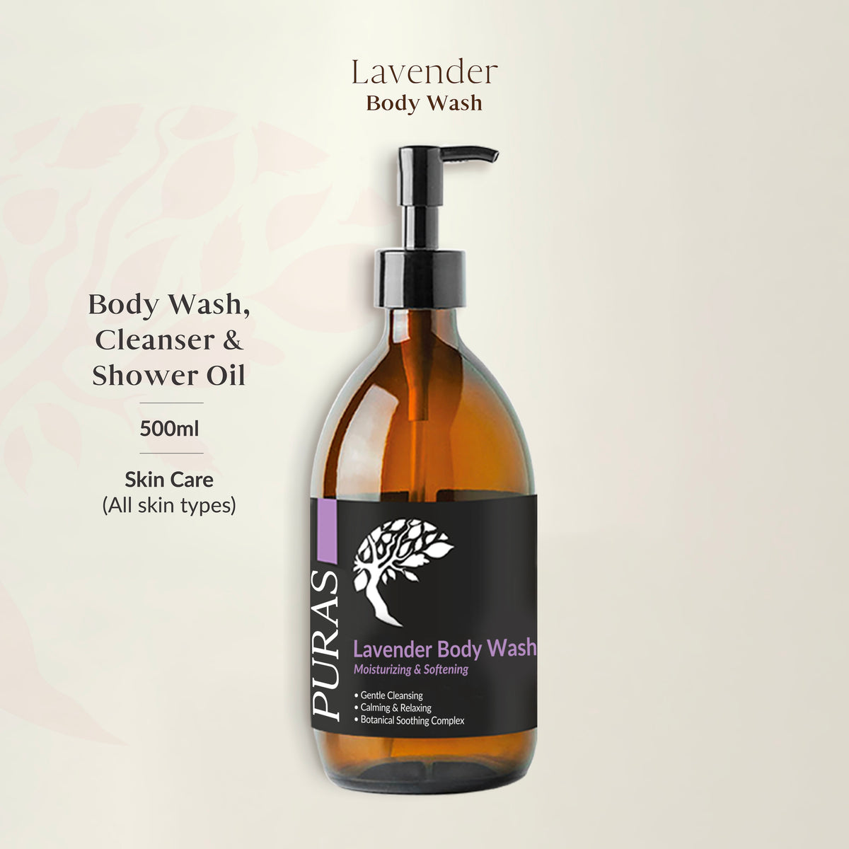 Lavender Body Wash 500ml