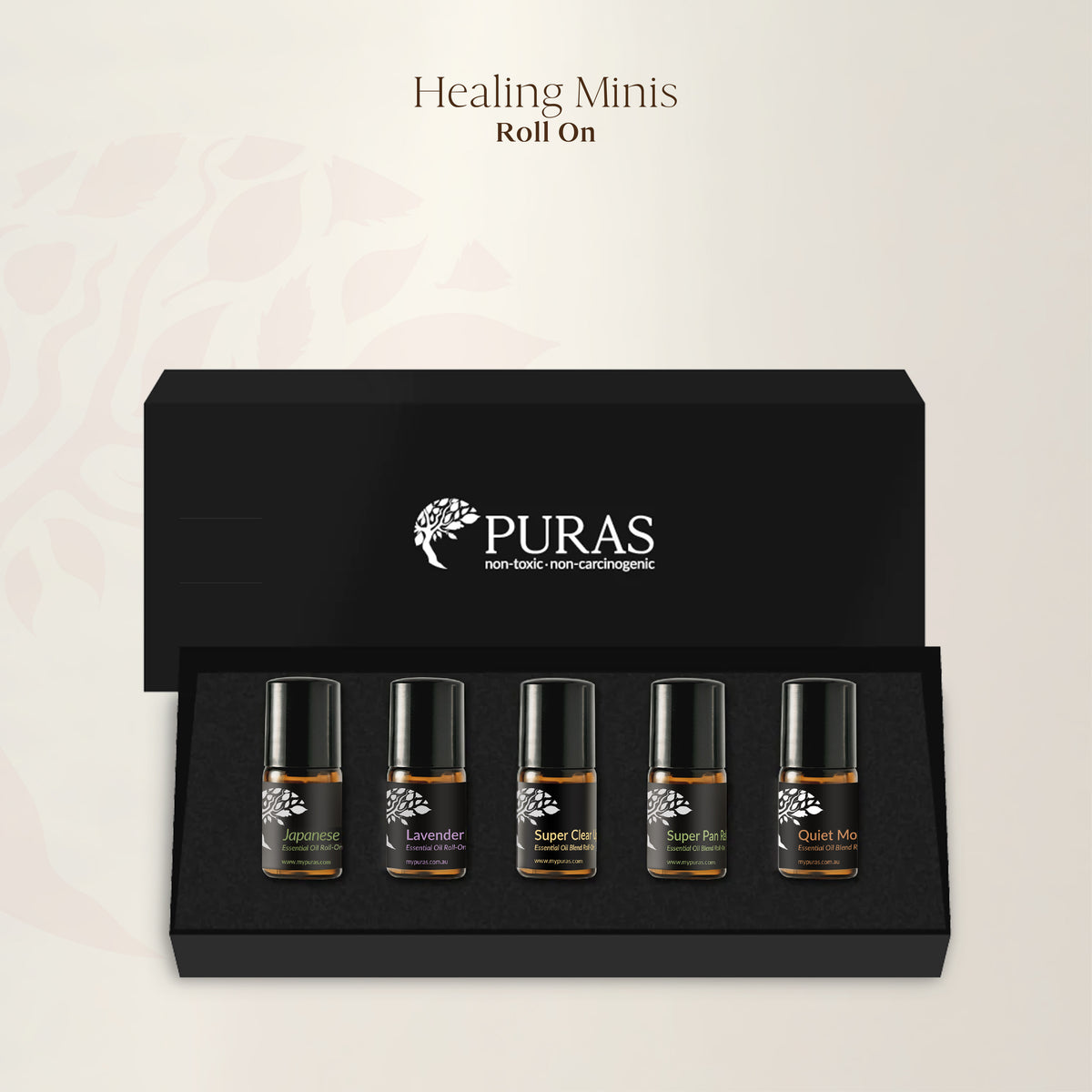 NEW Healing Minis - Roll On (2ml set of 5)