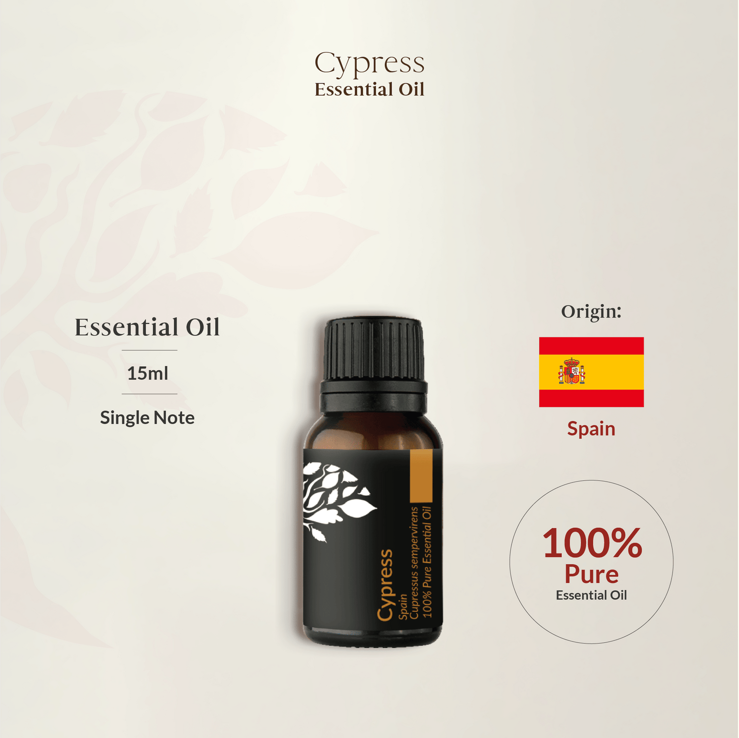 Cypress Essential Oil 15ml