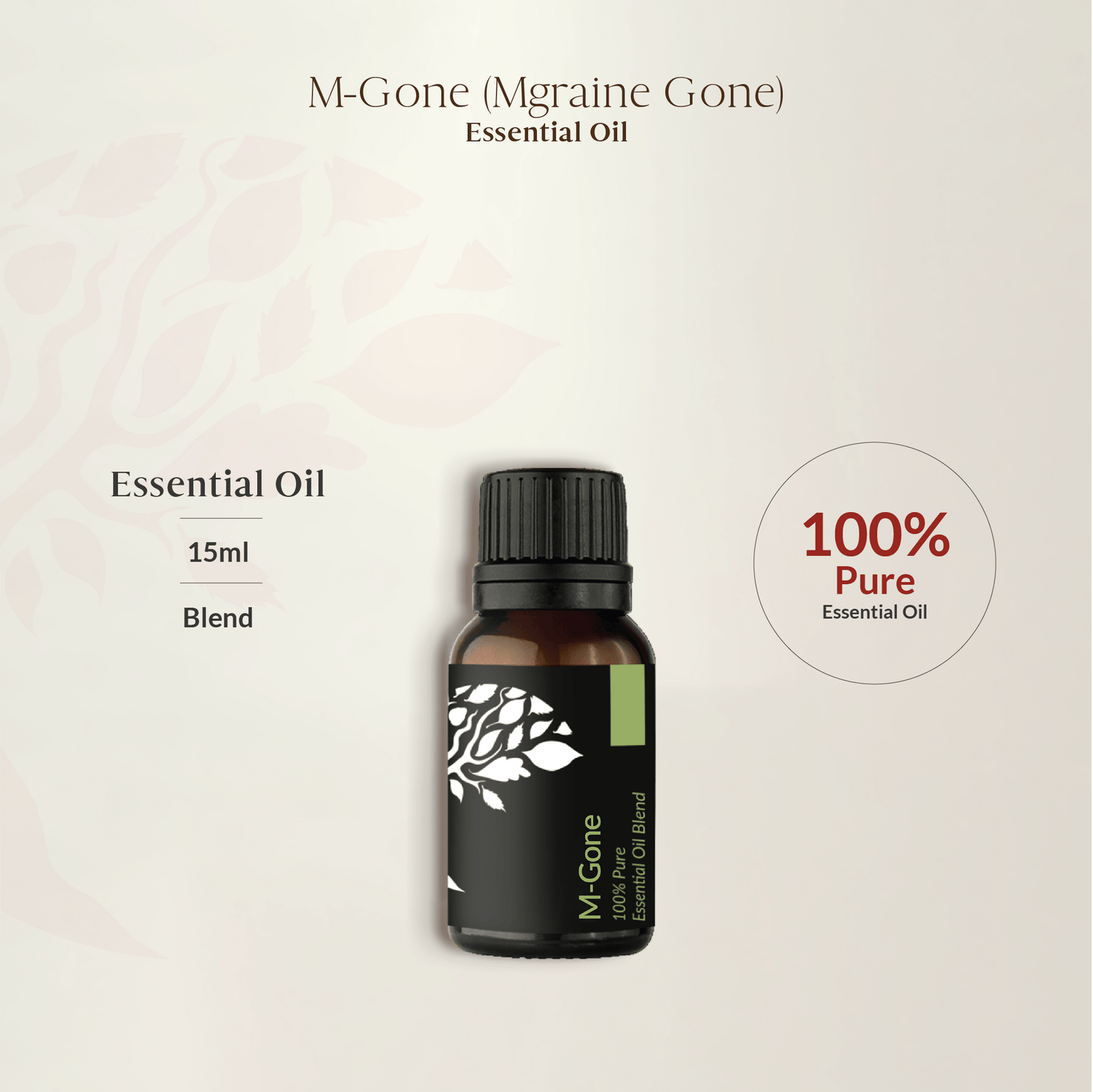 M-Gone Essential Oil Blend 15ml (Expiry: SEPT 2026)