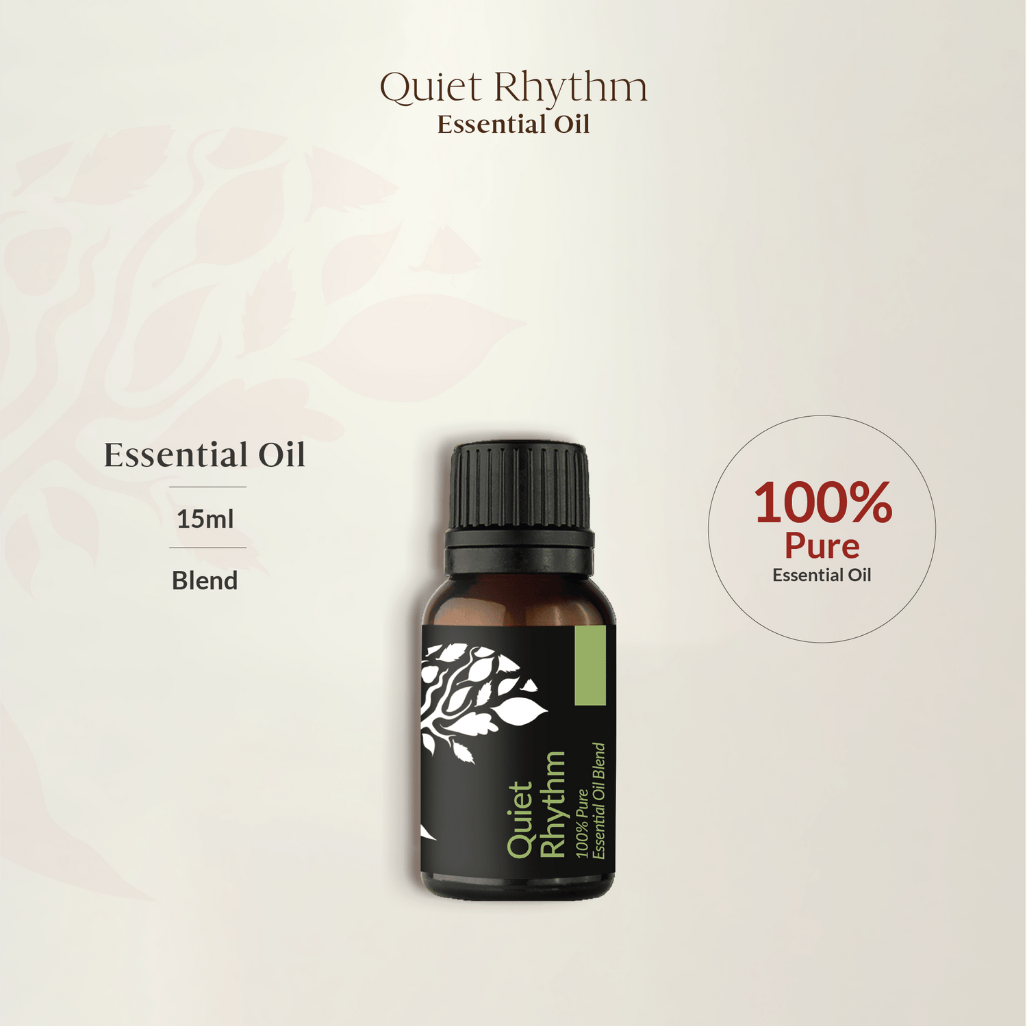 Quiet Rhythm Essential Oil Blend 15ml (Expiry : SEPT 2026)