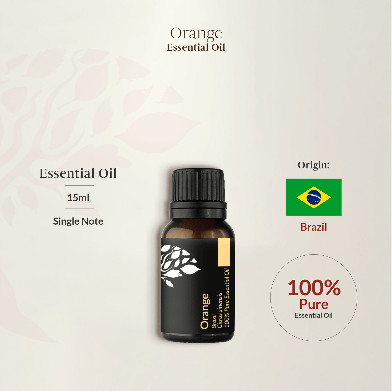 Orange Essential Oil 15ml