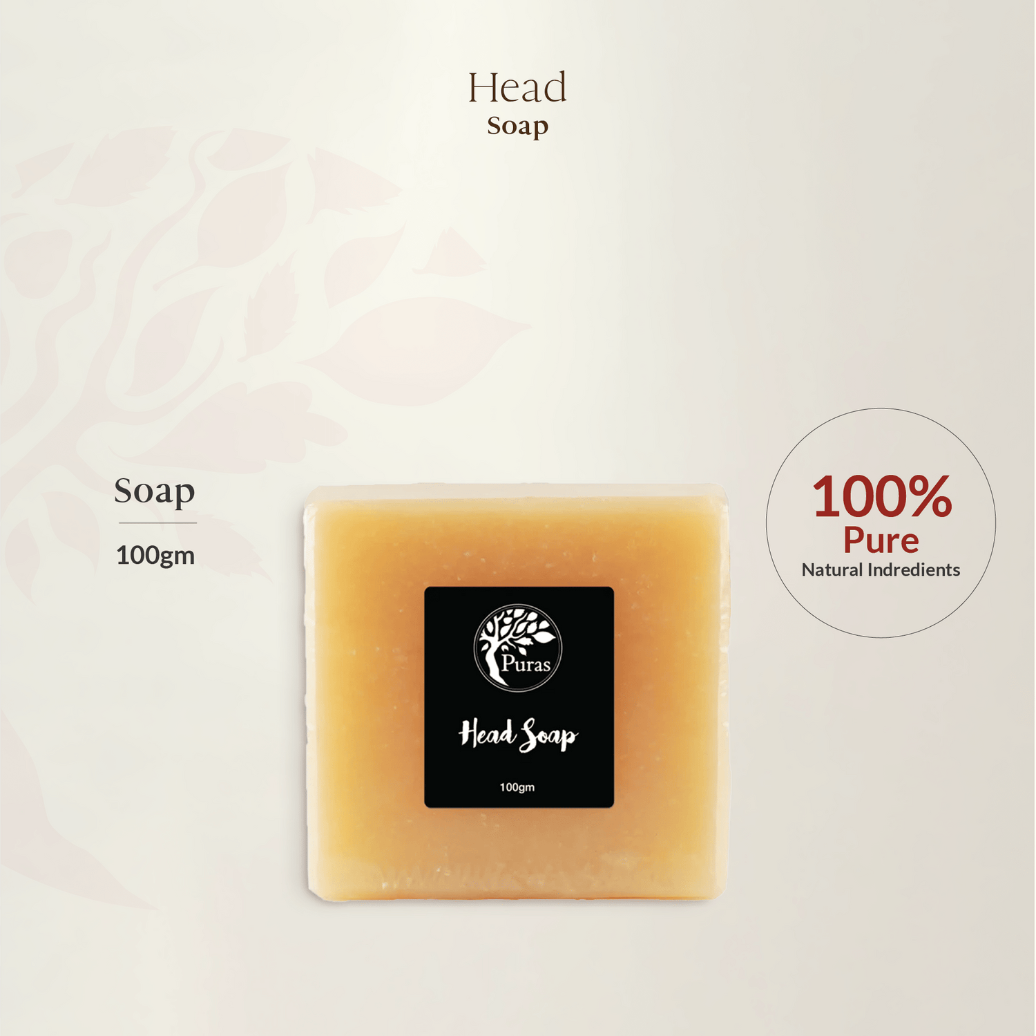 Head Soap 100g