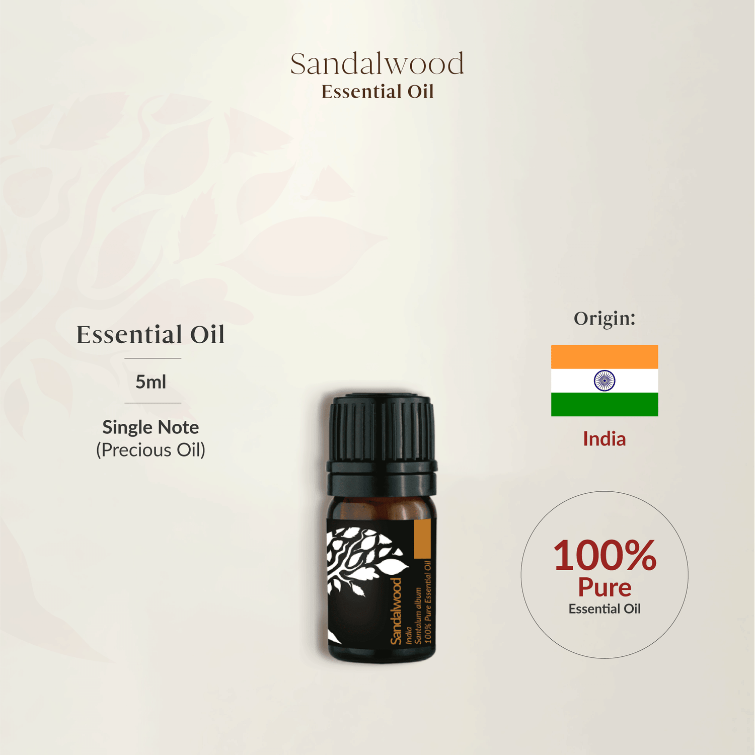 Sandalwood Essential Oil 5ml