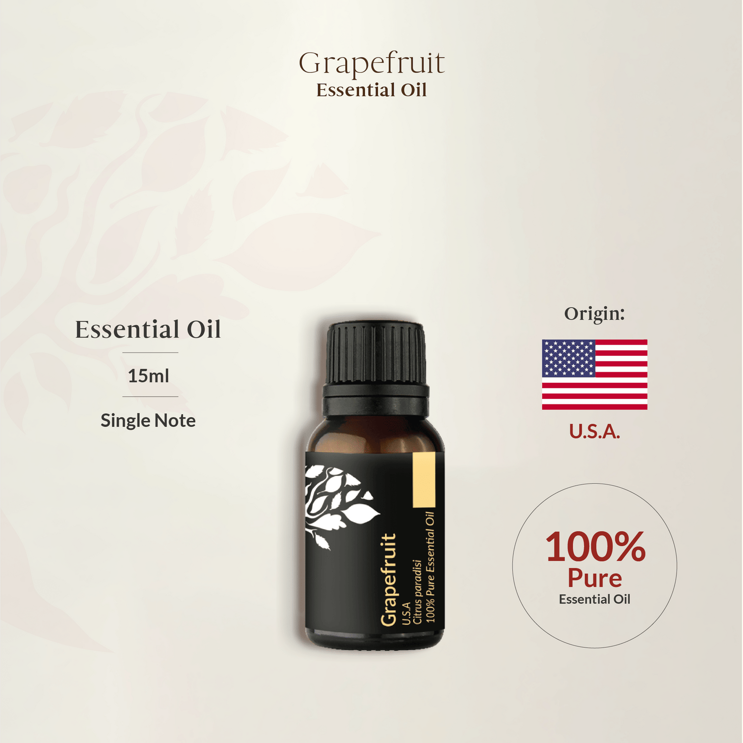 Grapefruit Essential Oil 15ml