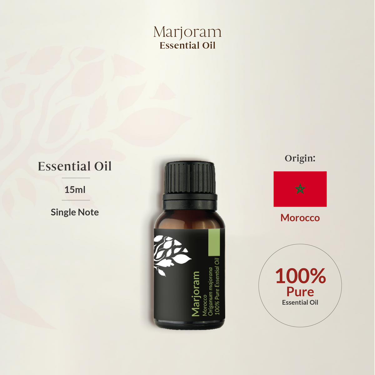 Marjoram Essential Oil 15ml