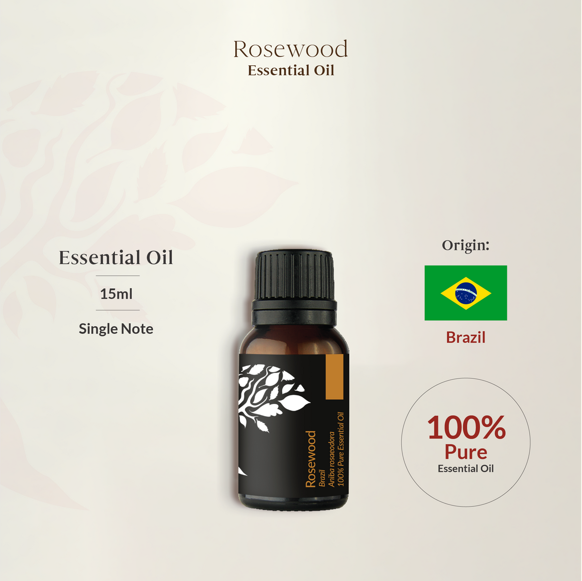Rosewood Essential Oil 15ml