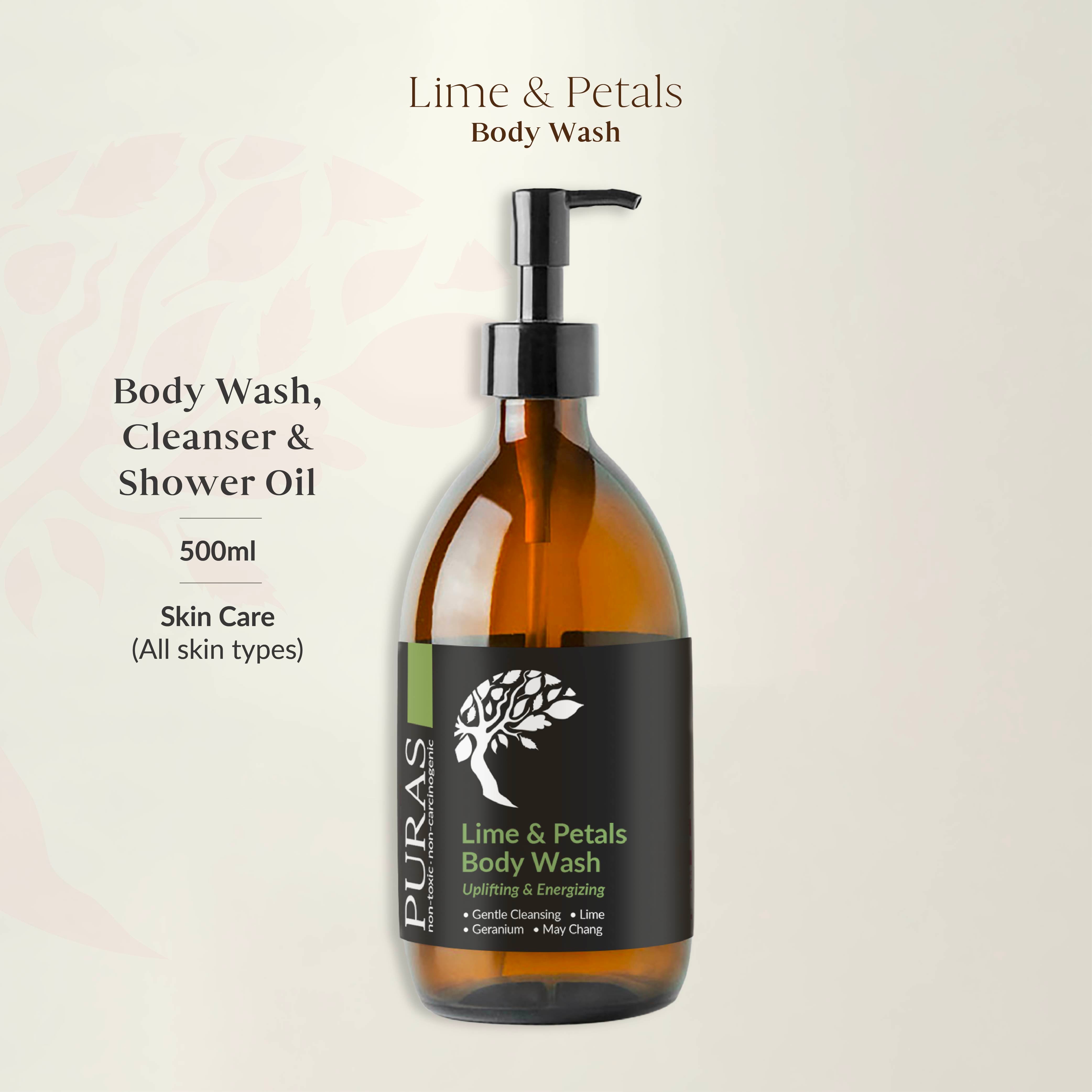Lime & Petals Body Wash 500ml