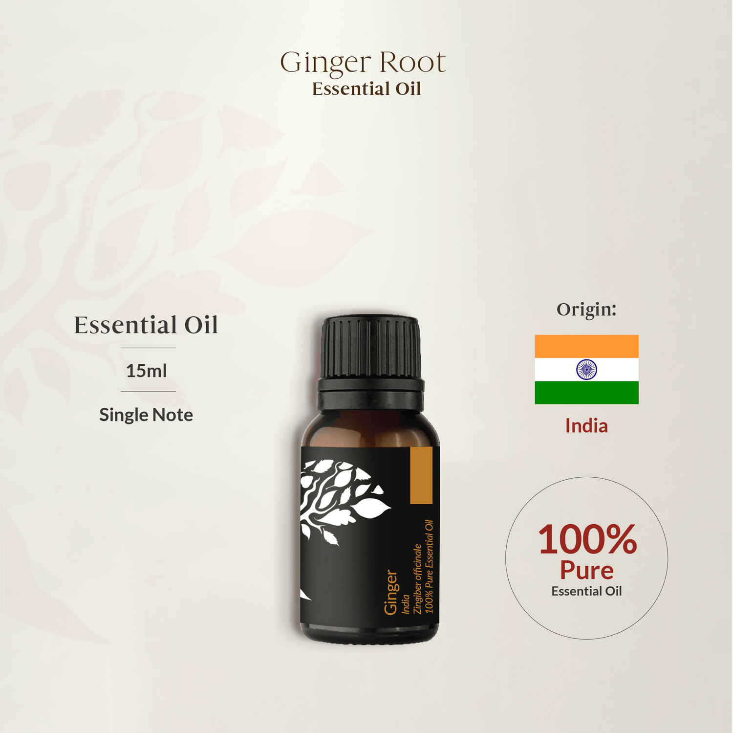 Ginger Essential Oil 15ml