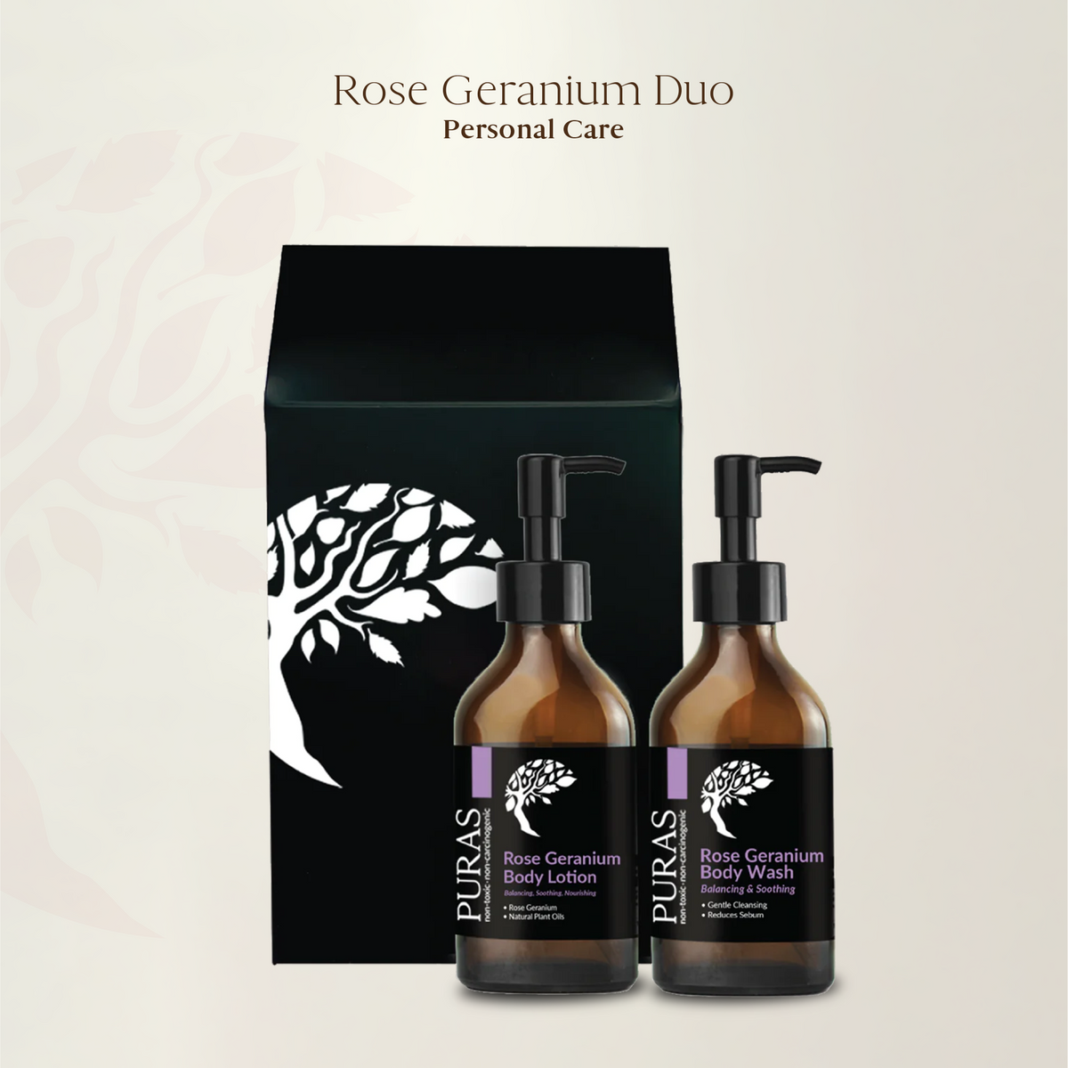 Rose Geranium Duo