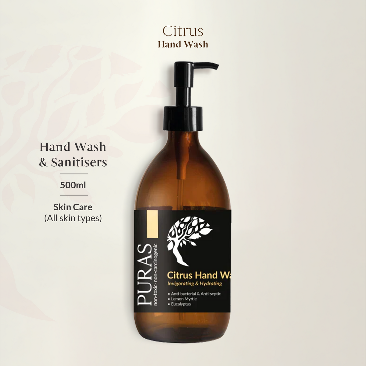 Citrus Hand Wash 500ml (Australia Made)