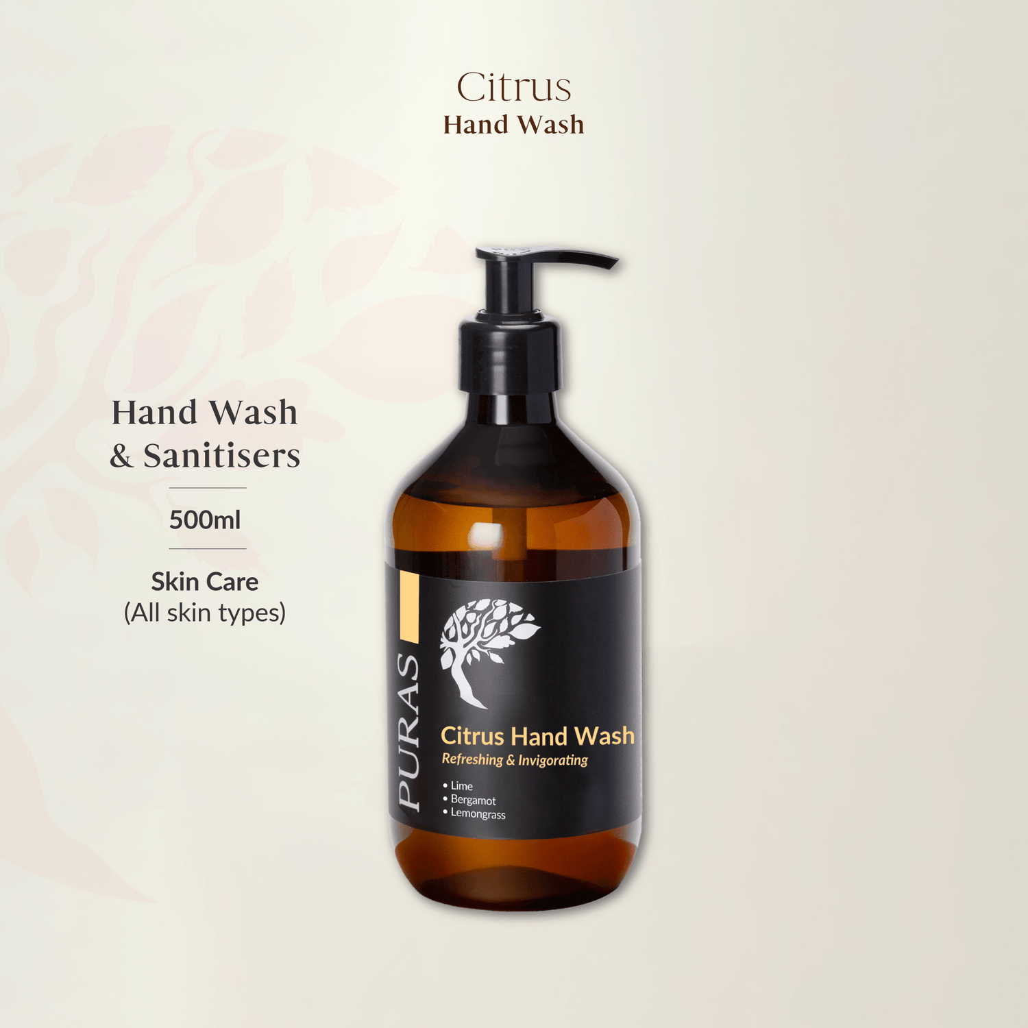 Citrus Hand Wash 500ml