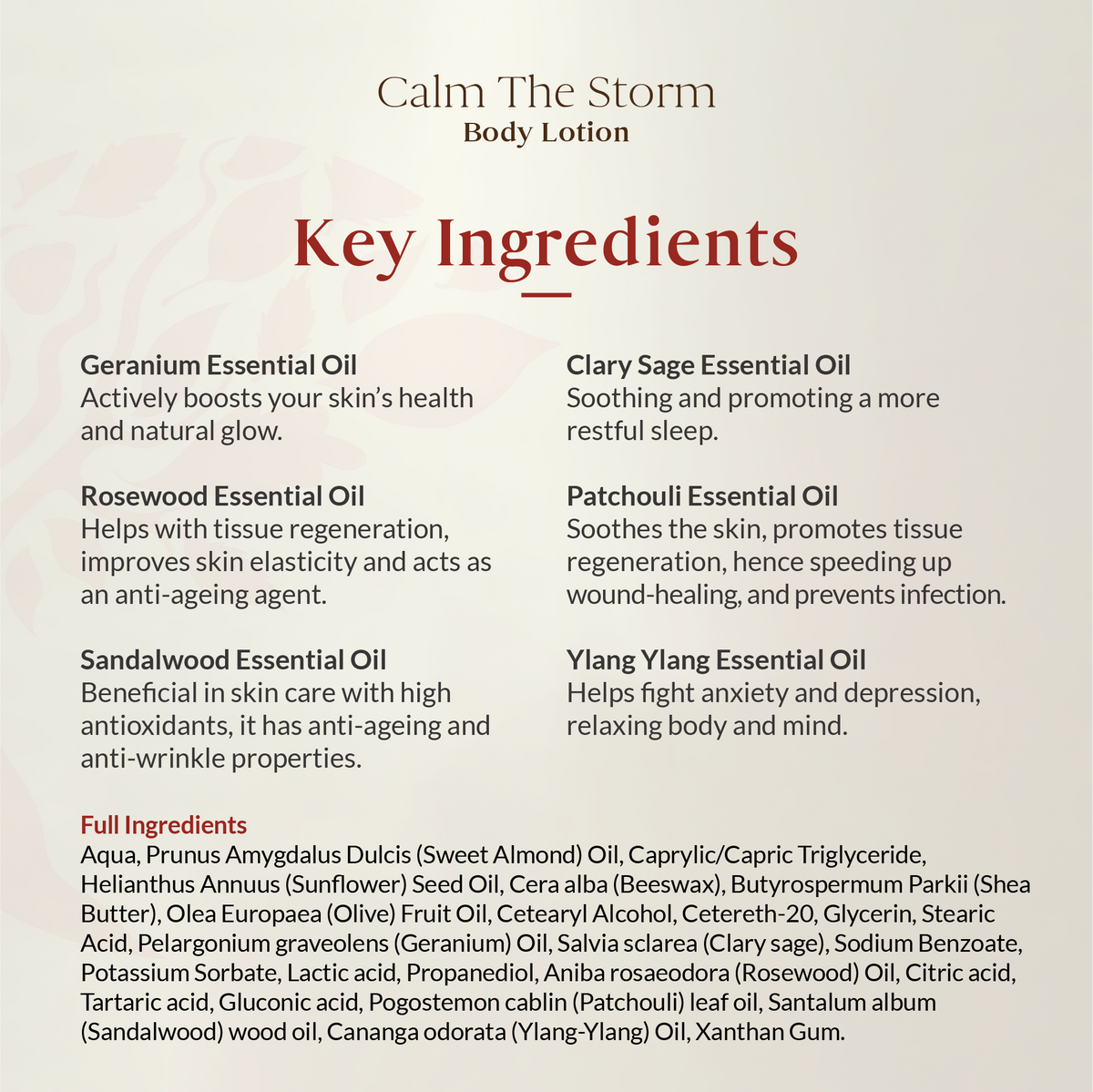 Calm The Storm Body Lotion 200ml