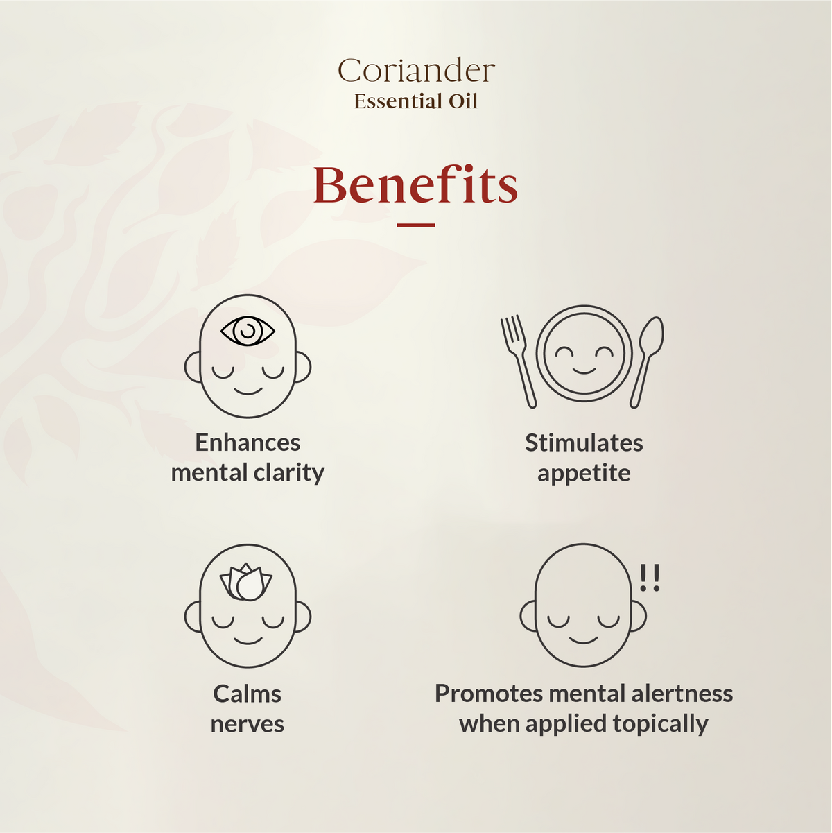 Coriander Essential Oil 15ml (Expiry: MAR 2026)
