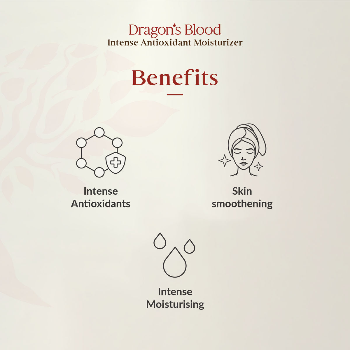 Dragon's Blood Intense Antioxidant Moisturiser 50ml (Expiry: FEB 2026)