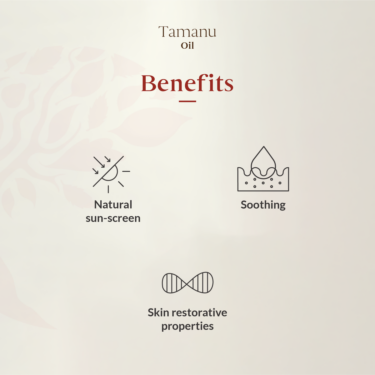 Tamanu Carrier Oil 50ml (Expiry: APR 2026)
