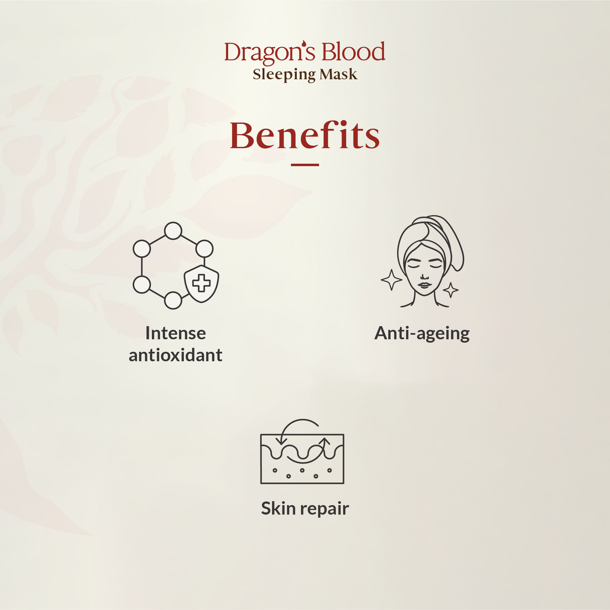 Dragon's Blood Sleeping Mask 50ml - Short Expiry