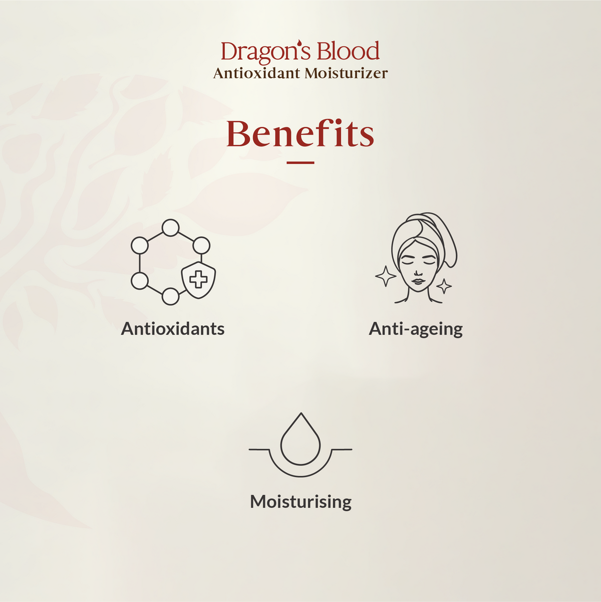 Dragon's Blood Antioxidant Moisturizer 15ml - Short Expiry