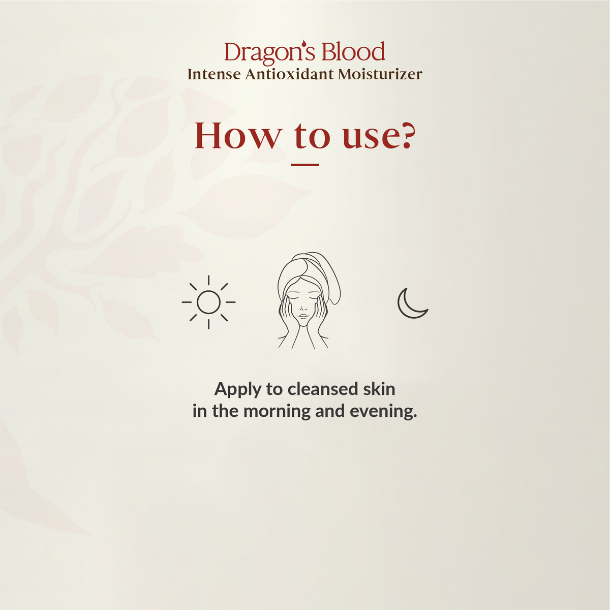 Dragon's Blood Intense Antioxidant Moisturiser 50ml (Expiry: FEB 2026)