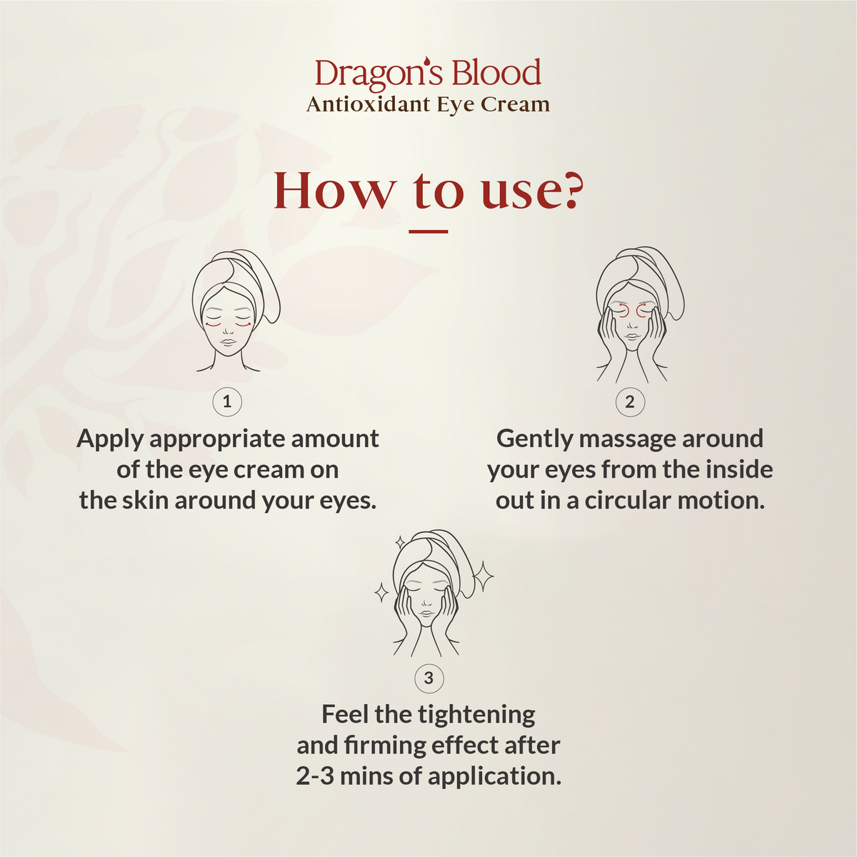 Dragon's Blood Antioxidant Eye Cream 15ml (Expiry: FEB 2026)