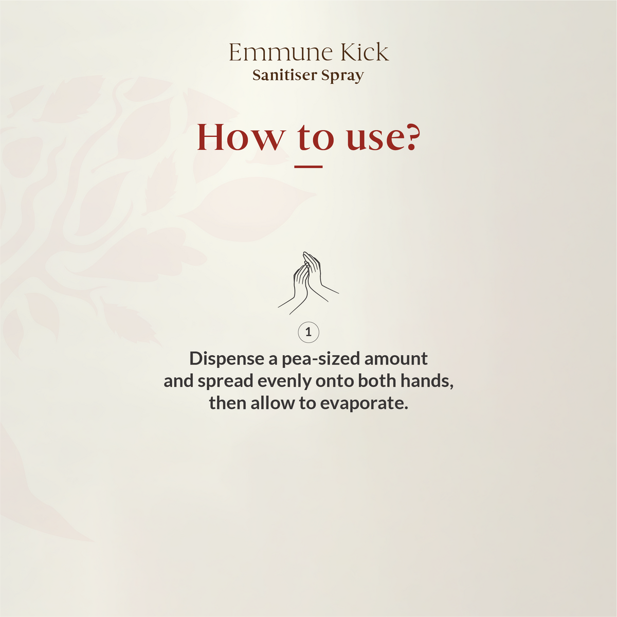 Emmune Kick Sanitiser Spray 200ml