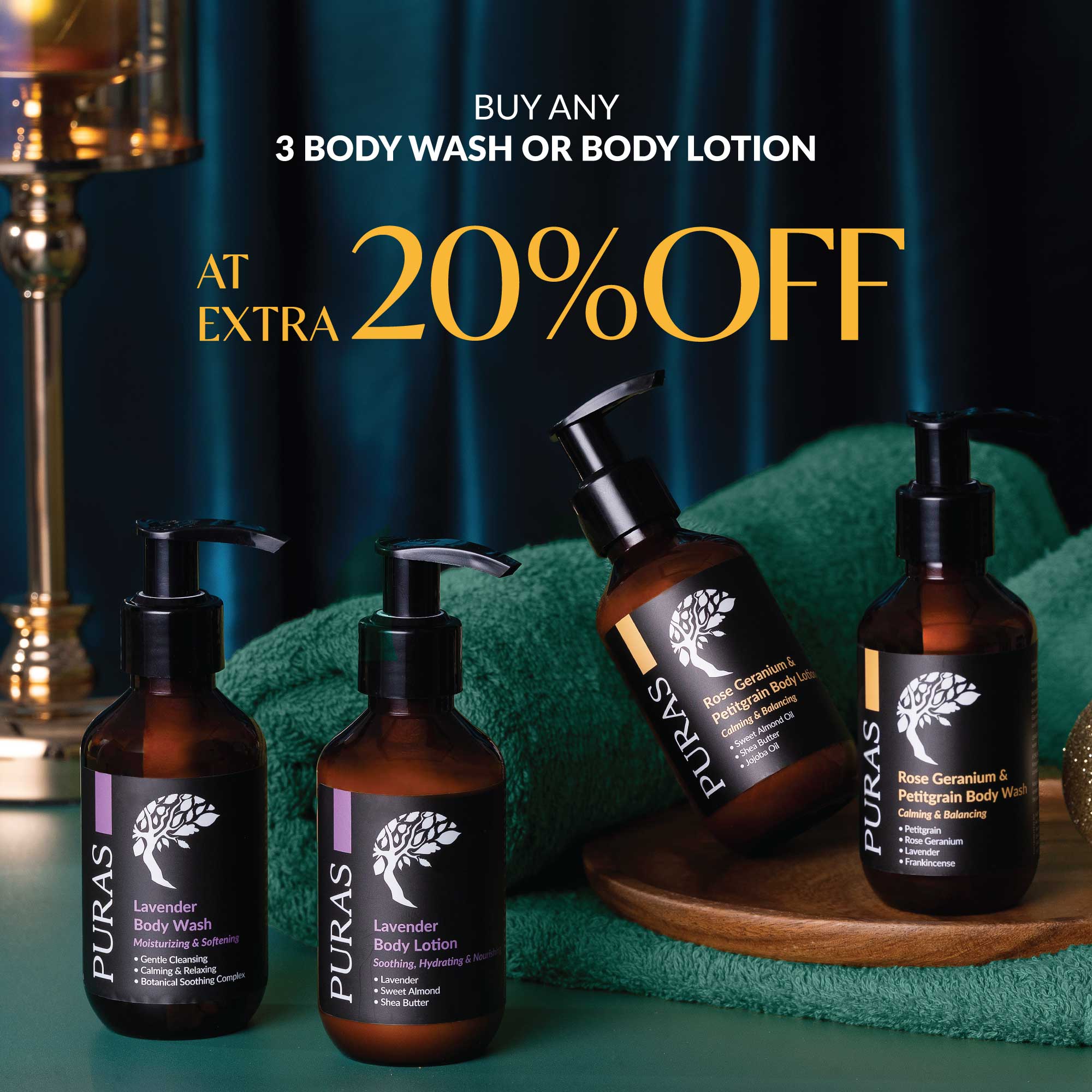 Lavender Body Wash 120ml