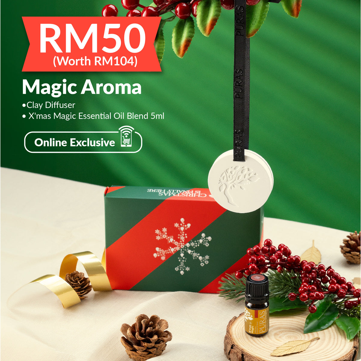 [XS24] Magic Aroma (Clay Diffuser) - Online Exclusive