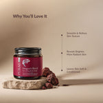 PURAS Dragon’s Blood Smoothing Body Scrub benefits: smooths and refines skin texture, reveals brighter, more radiant skin, and leaves skin soft and conditioned.