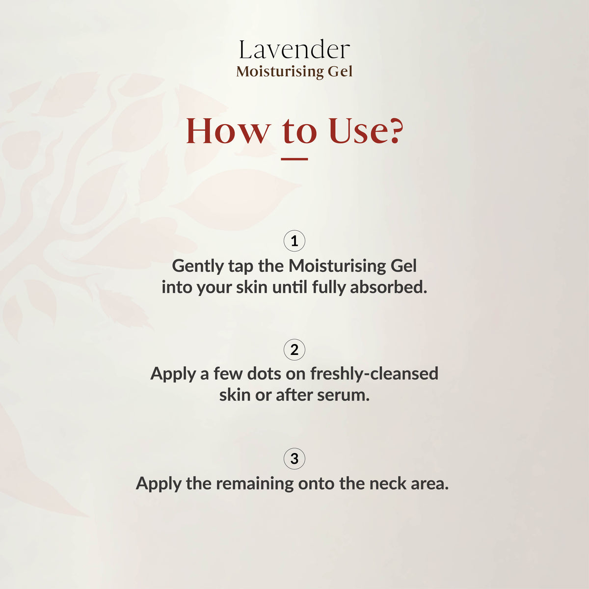 Lavender Moisturising Gel 50ml