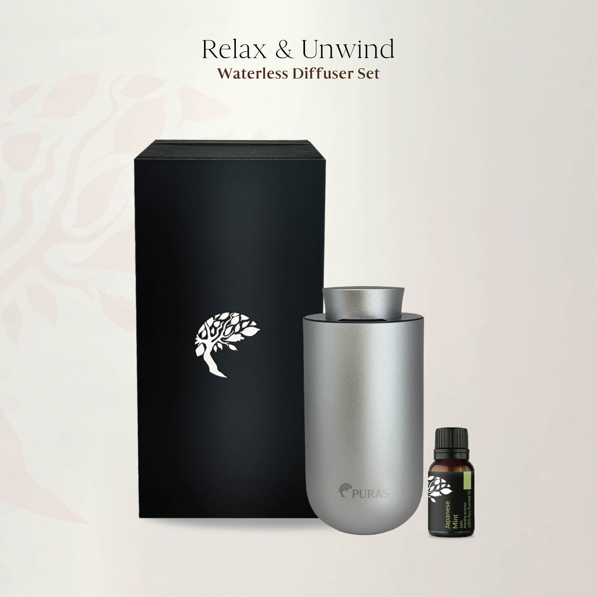 Relax & Unwind - Waterless Diffuser Set