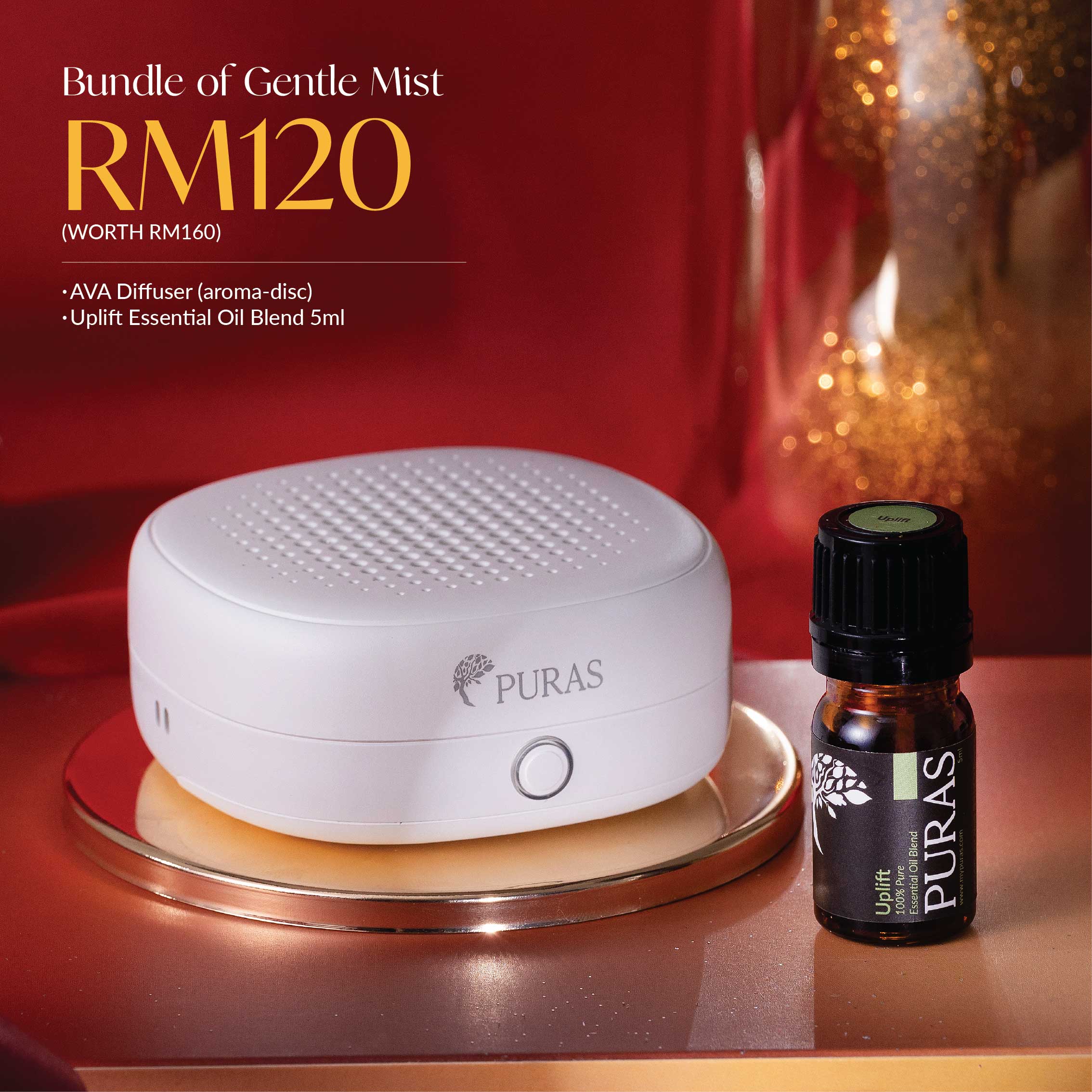 [X6] Bundle of Gentle Mist - AVA Diffuser