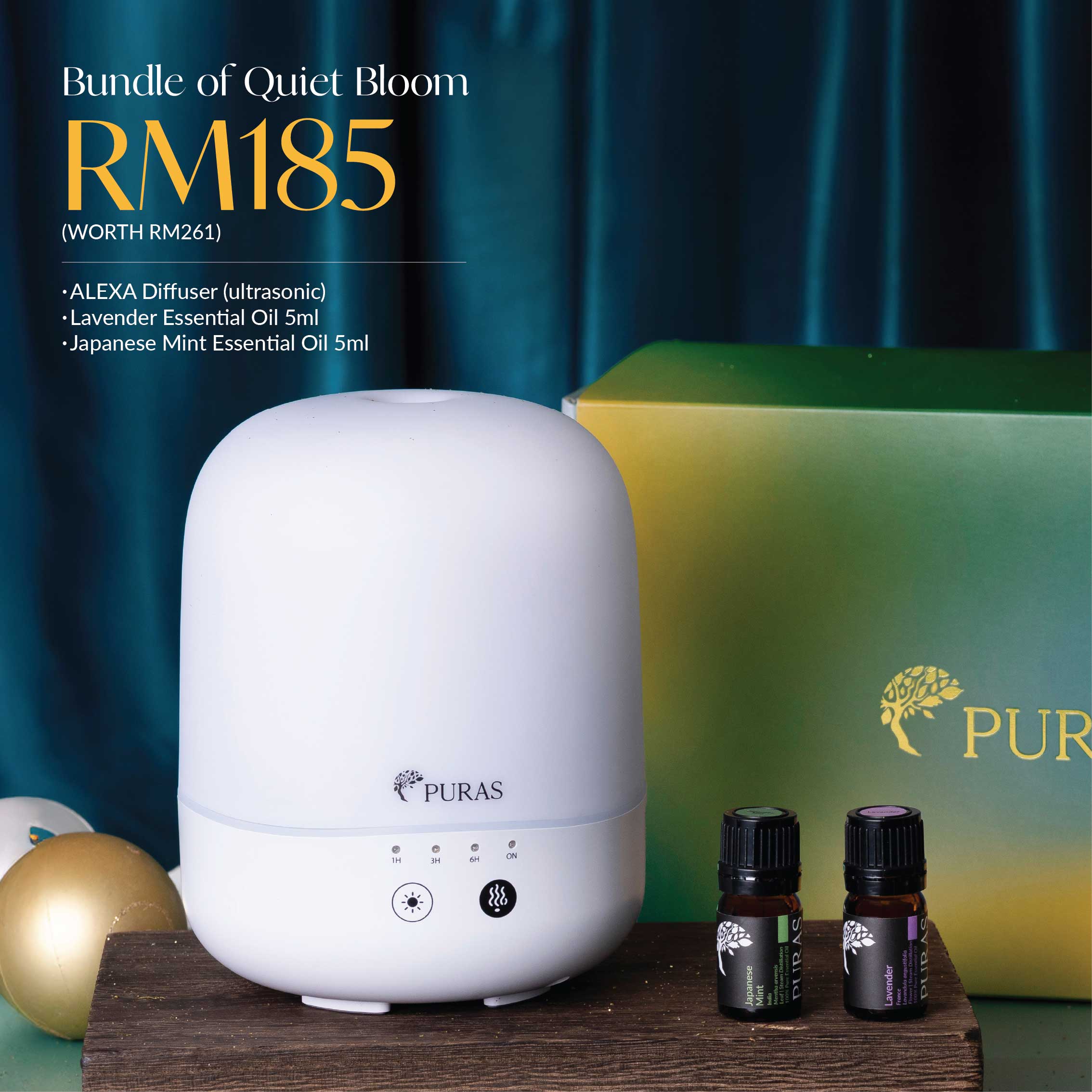 [X7] Bundle of Quiet Bloom - ALEXA Diffuser