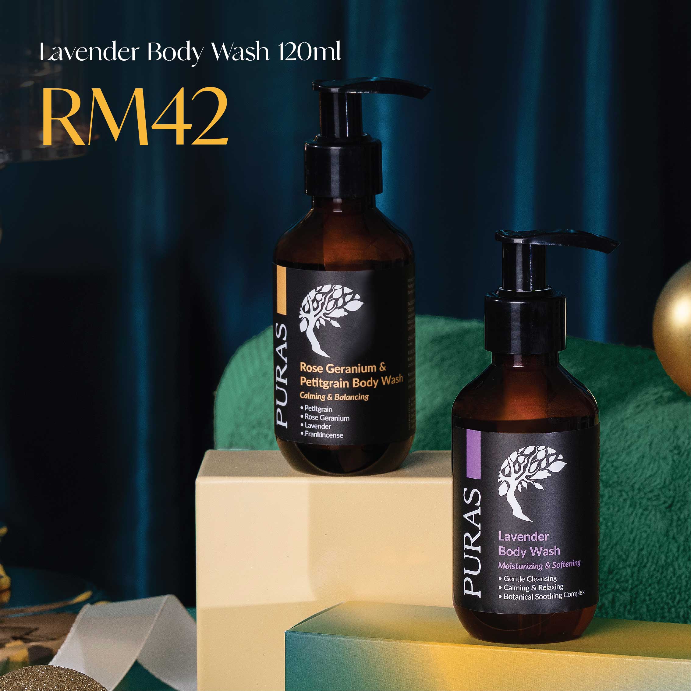 [X10] Lavender Body Wash 120ml