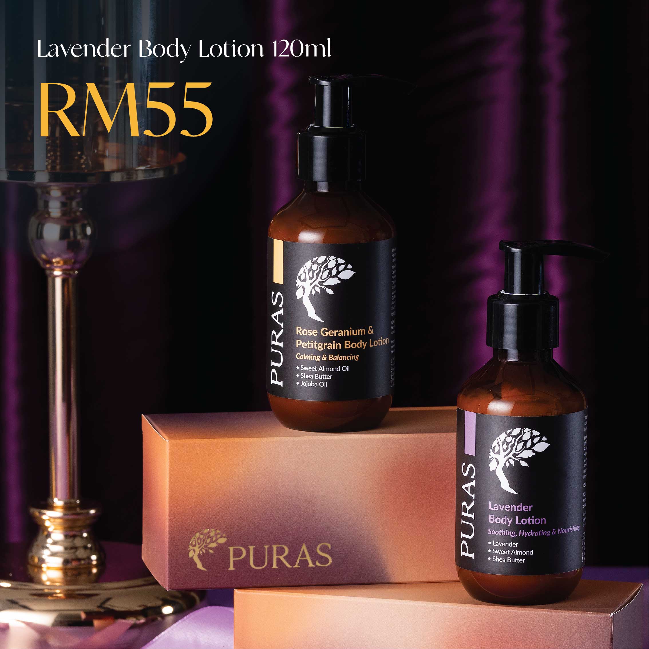 [X12] Lavender Body Lotion 120ml