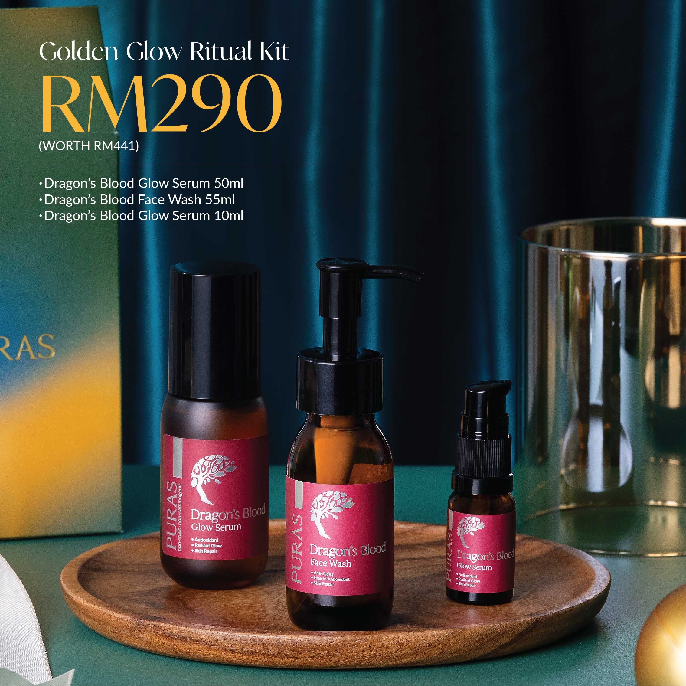 [X17] Golden Glow Ritual Kit