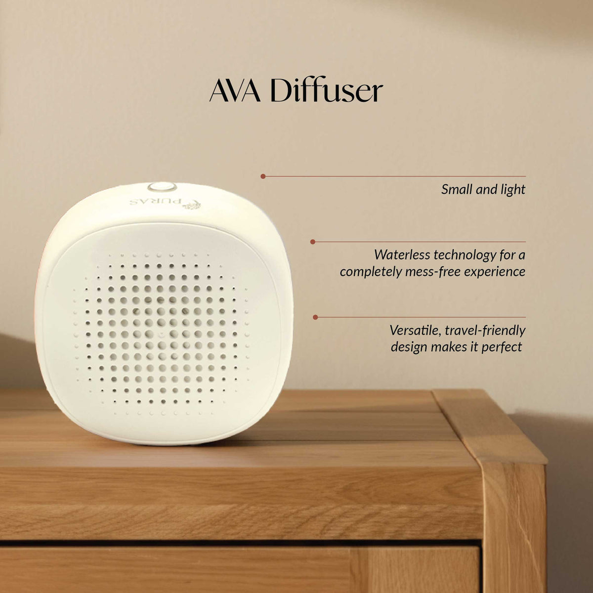 Bundle of Gentle Mist - AVA Portable Diffuser – PURAS Malaysia