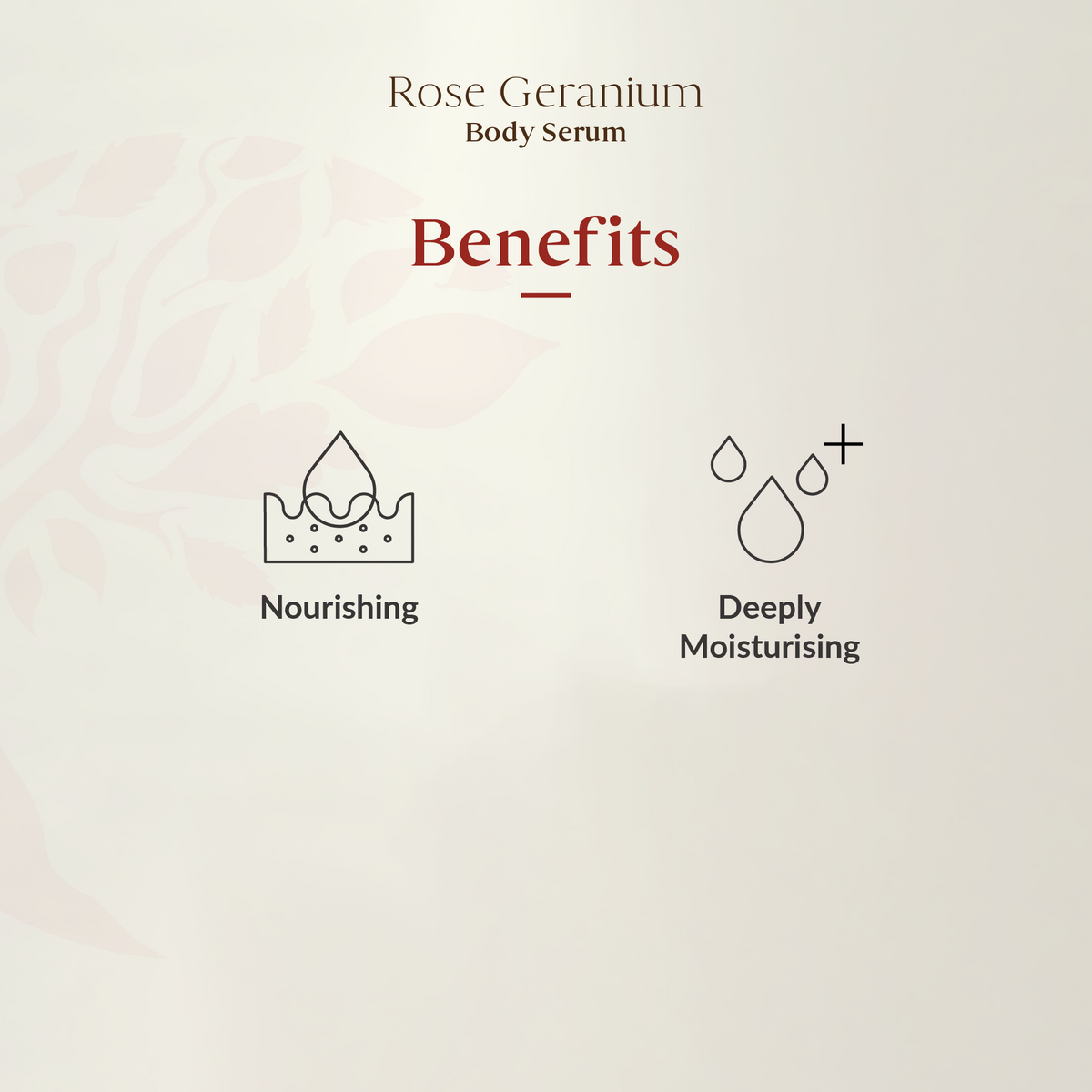 Rose Geranium Body Serum 200ml