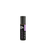 Roll-on bottle labeled 'Calm The Storm' by 'PURAS' on a transparent background