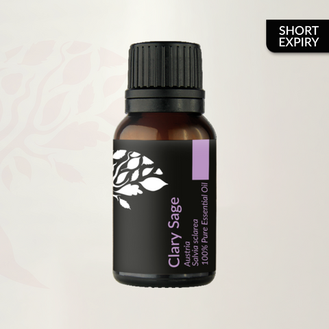 Clary Sage Essential Oil 15ml - Short Expiry
