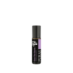 Roll-on bottle labeled 'Ease The Storm' by 'PURAS' on a transparent background