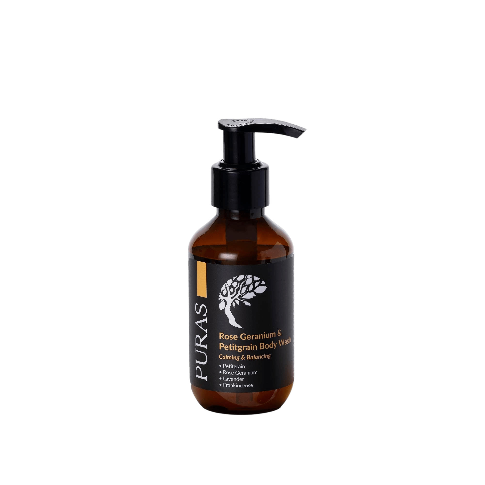 Rose Geranium & Petitgrain Body Wash – PURAS Malaysia